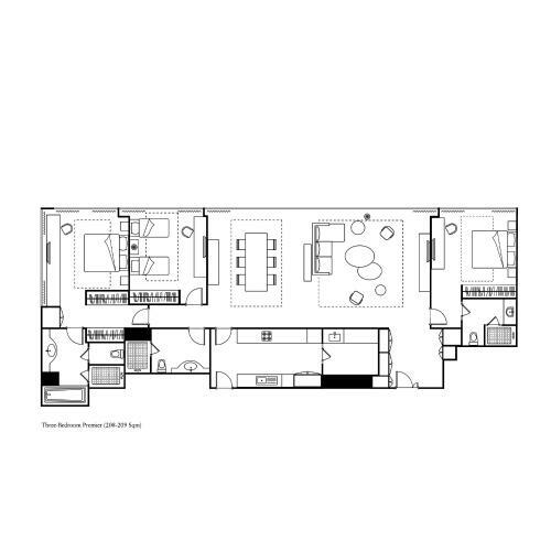 Apartamentos Ascott Raffles City Chongqing