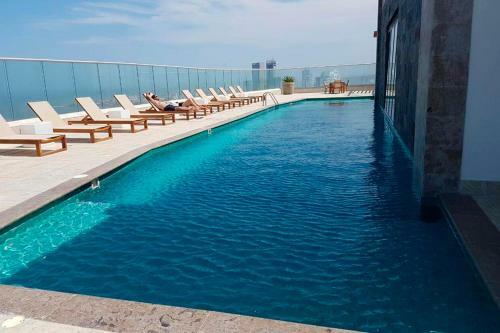Apartamento Apto de Lujo Cerca Al Mar Y Piscina