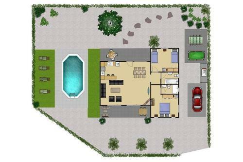 Latchi Villa Sleeps 4 With Pool Air Con And Wifi