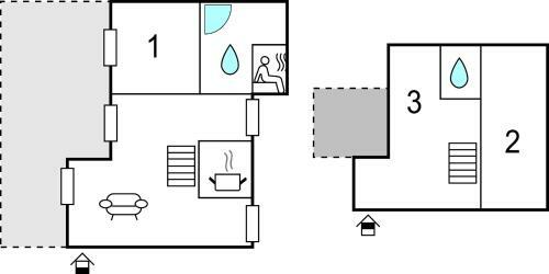 Nice Home In Rechlin W/ Sauna And 2 Bedrooms