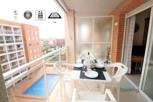 Apartamento Olimar, Climatizado Y Con Piscina Inmoboking