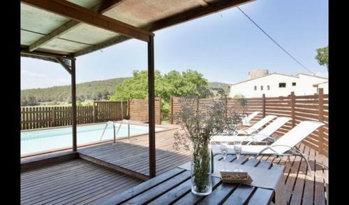 Villa In L'arbocar de Baix Sleeps 9 With Pool