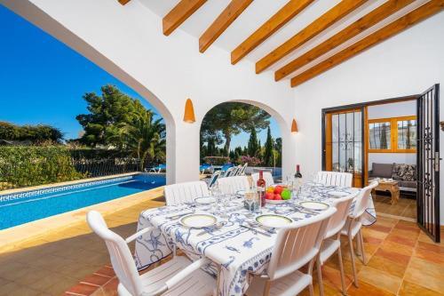 Xabia Villa Sleeps 6 Pool Air Con Wifi