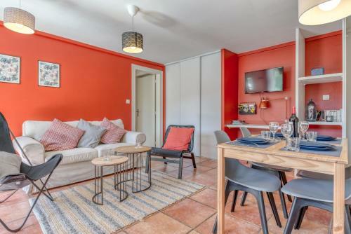 L'or Azur, Jacuzzi Priv� Et Piscine Chauff�e