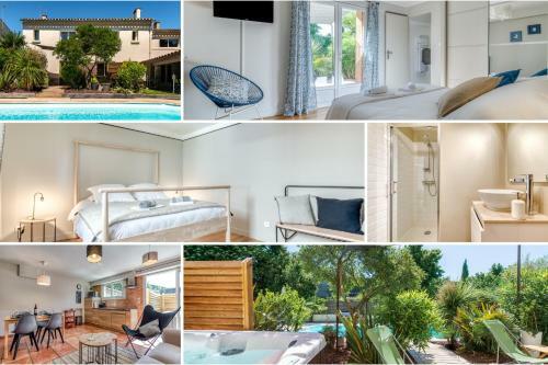 L'or Azur, Jacuzzi Priv� Et Piscine Chauff�e