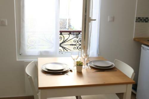 Apartamento Studio Cosy Grey Modern And Calm 25min Paris