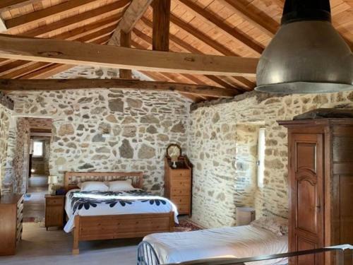 Serene Holiday Home In Le Collet de D�ze With Pool