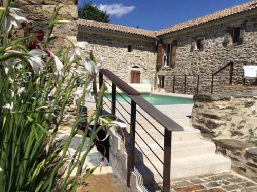 Serene Holiday Home In Le Collet de D�ze With Pool
