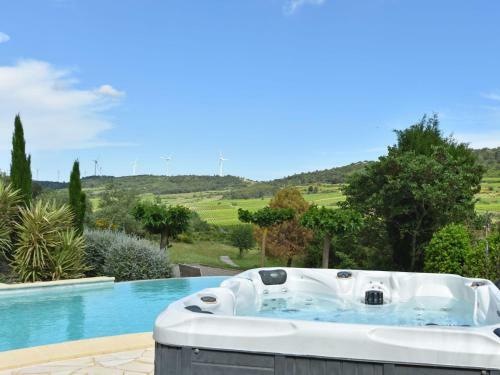 Stunning Villa In Montbrun-des-corbieres With Private Pool