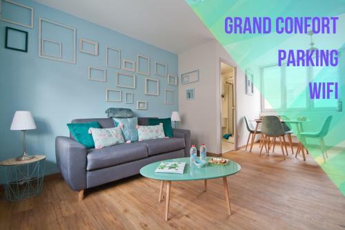 Apartamento Troyes - Le Cadre Vert - Studio - Netflix - Parking