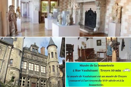 Apartamento Troyes - Le Cadre Vert - Studio - Netflix - Parking