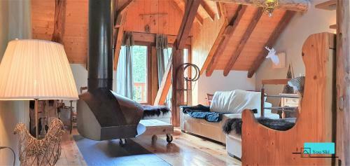 Authentique Chalet de Montagne Avec 5 Chambres