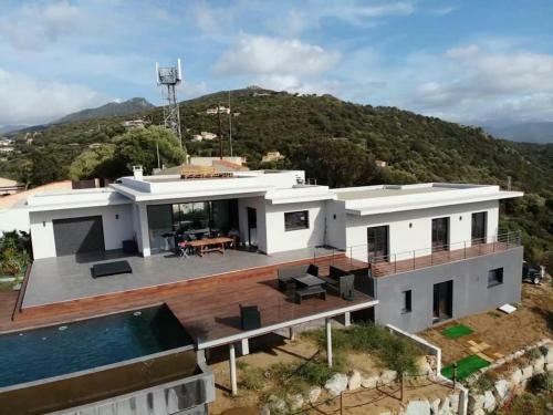 Villa Castagniccia Piscine Et Vue Mer