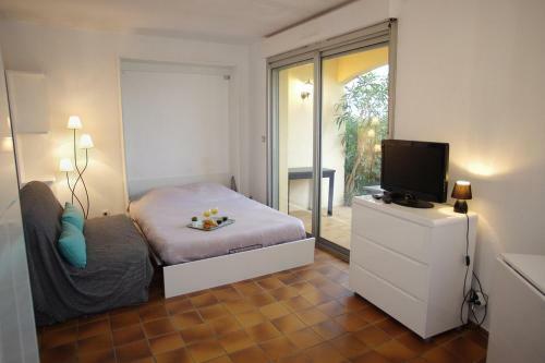 Apartamento Studio, Les Foulquines, Narbonne Plage