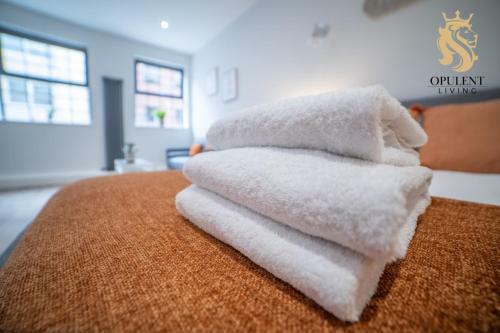 Apartamento Boutique Studio Luton Centre By Opulent Living Serviced Accommodation