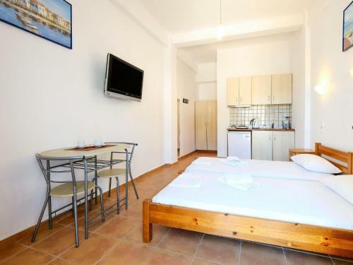 Sea-view Apartment In Therma With Balcony