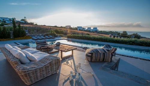Luxury Paros Villa Sea View Villa Private Pool 4 Bdr Tserdakia