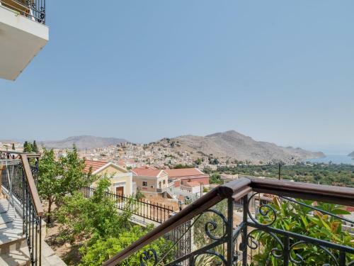 Bright Holiday Home In Symi Island With Balcony