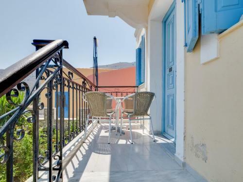 Bright Holiday Home In Symi Island With Balcony