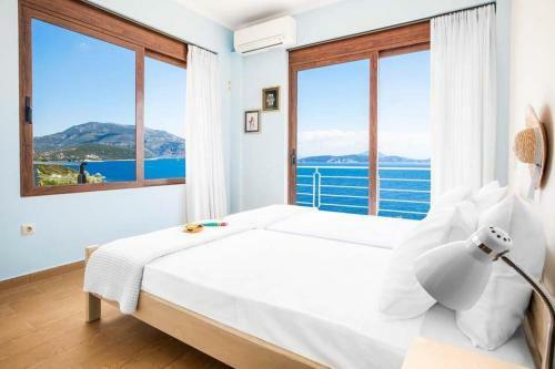 Syvota Villa Sleeps 9 Pool Air Con Wifi
