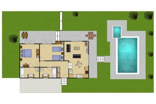 Fokata Villa Sleeps 4 Pool Air Con Wifi
