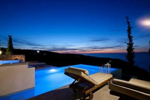 Seaview Lefkada Villa Villa Ianthi Stunning Infinity Pool Tsoukalades
