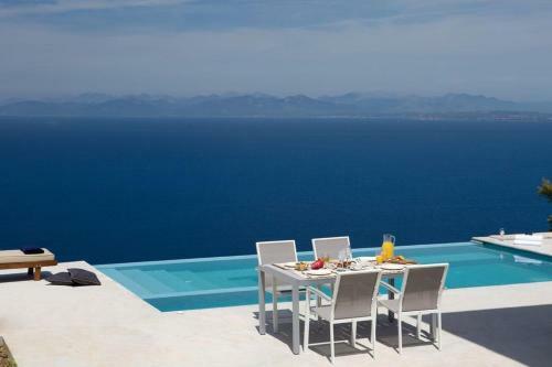 Seaview Lefkada Villa Villa Ioni Stunning Infinity Pool Tsoukalades