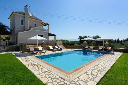 Luxury Corfu Villa Villa Lemonia Private Pool 5 Bdr Dassia