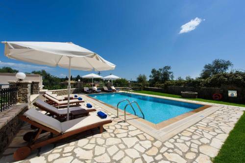 Luxury Corfu Villa Villa Jasmine Private Pool 4 Bdr Dassia