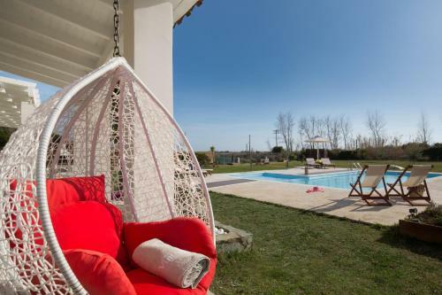 Chalikounas Villa Sleeps 6 Pool Air Con Wifi