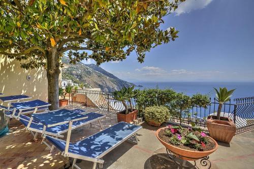 Praiano Villa Sleeps 10 Pool Air Con Wifi