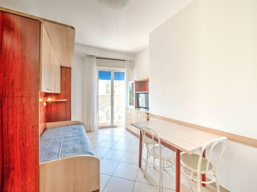 Homely Apartment In Rimini With Balcony