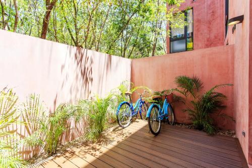 Explore Tulum Area By Bike! Colourful Condo W/pool