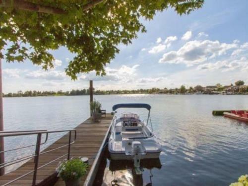 Waterfront Holiday Home In Veen With Terrace