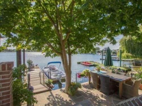 Waterfront Holiday Home In Veen With Terrace