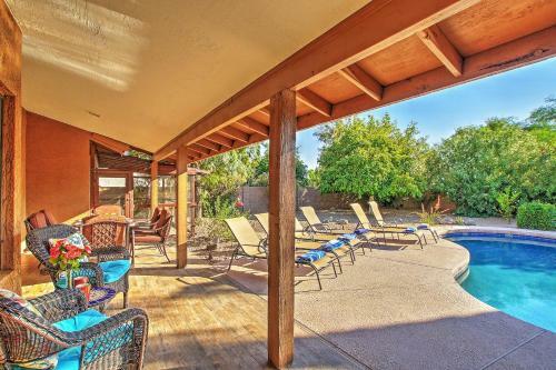 Scottsdale Home With Fireplace And Private Heated Pool!
