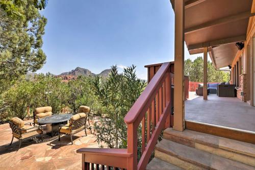 Sedona Home With Stunning Mtn Views, Fire Pit And Deck!
