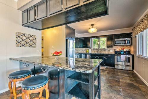 Lakefront Hot Springs Home With Hot Tub And Dock!