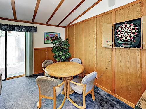 New Listing! Fireside Fun With Deck, Game Room & Bar Home