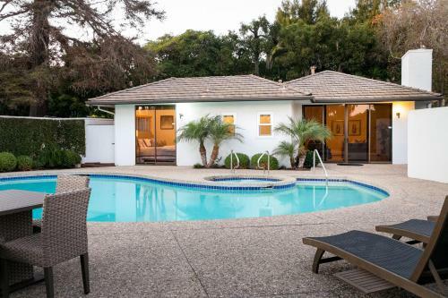 New Listing! Palatial Beachfront Estate With Casita Home