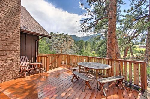 Peaceful Pines Estes Park Home With Longs Peak View