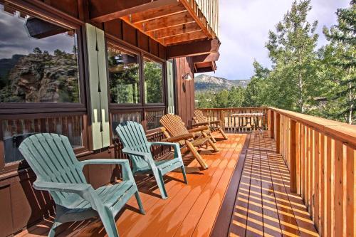 Peaceful Pines Estes Park Home With Longs Peak View