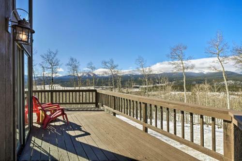 Large Fairplay Cabin With Incredible Views Near Breck