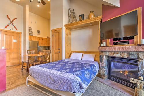 Apartamento Keystone Village Slopeside Studio With Hot Tub Access