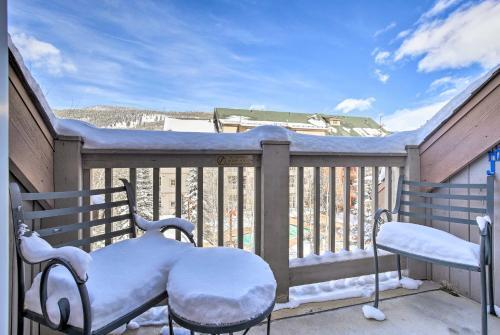 Apartamento Keystone Village Slopeside Studio With Hot Tub Access