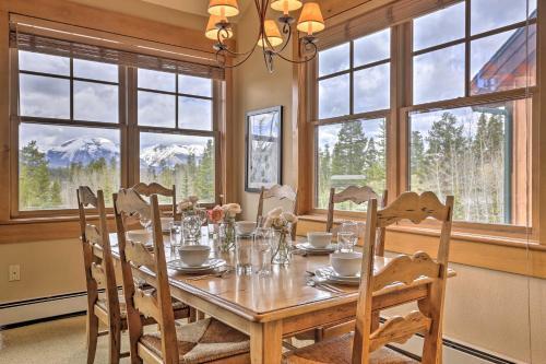 Apartamento Spacious Keystone Condo On Golf Course With Mtn View!