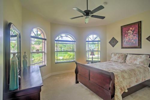 Lakefront Gulf Breeze Villa With Dock And Private Pool