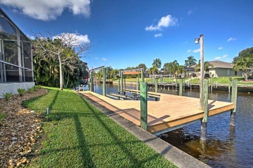 Cape Coral Canalfront Home With Pool, Lanai And Dock!