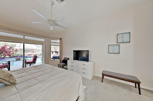 Canal-front Retreat With Boat Dock & Screened Pool Home