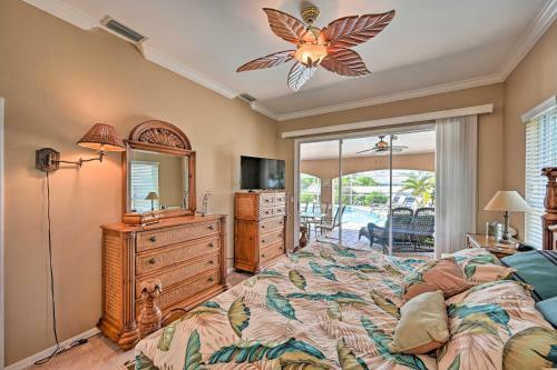Canalfront Cape Coral Retreat With Pool And Dock!